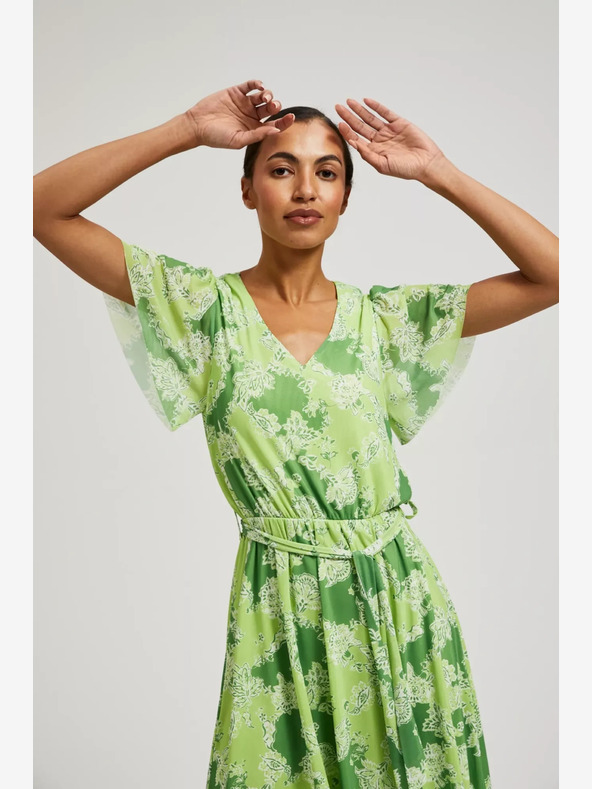 Moodo Rochie Moodo cu model verde