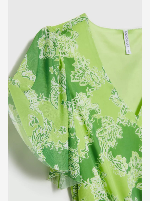 Moodo Rochie Moodo cu model verde