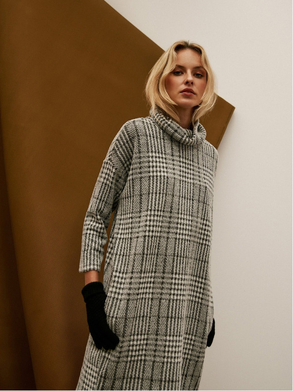 Moodo Rochie cu gât rotund Moodo