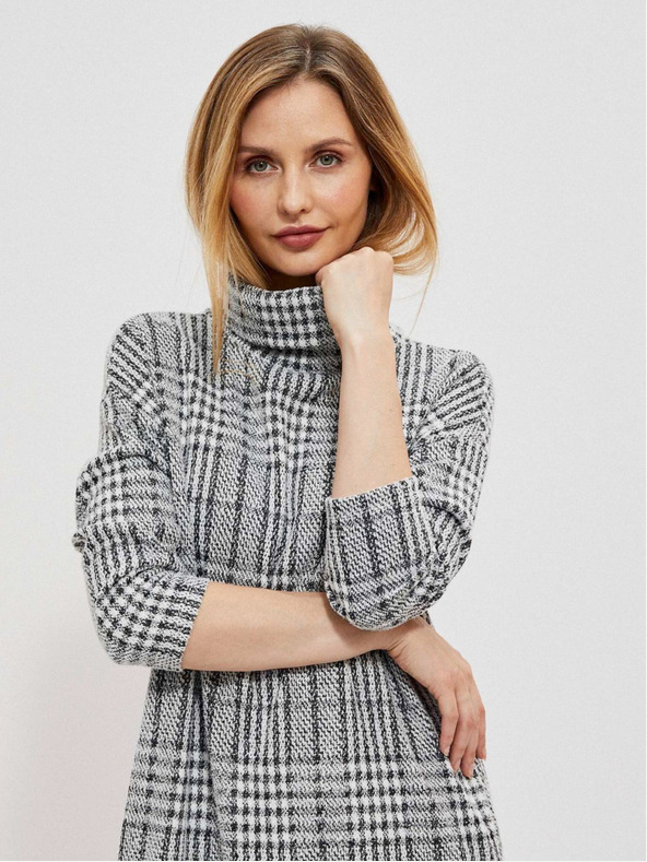 Moodo Rochie cu gât rotund Moodo