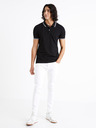 Celio Tricou polo negru pentru bărbați Celio Decolrayeb