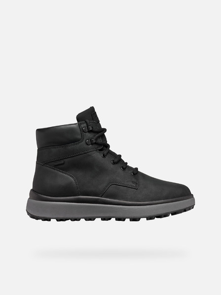 Geox Botine negre pentru bărbați Geox Granito + Grip B A