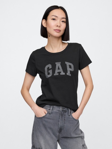 GAP Tricouri din bumbac cu logo GAP, 2 bucăți