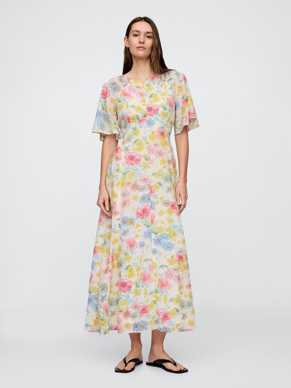 GAP Rochie maxi florală GAP