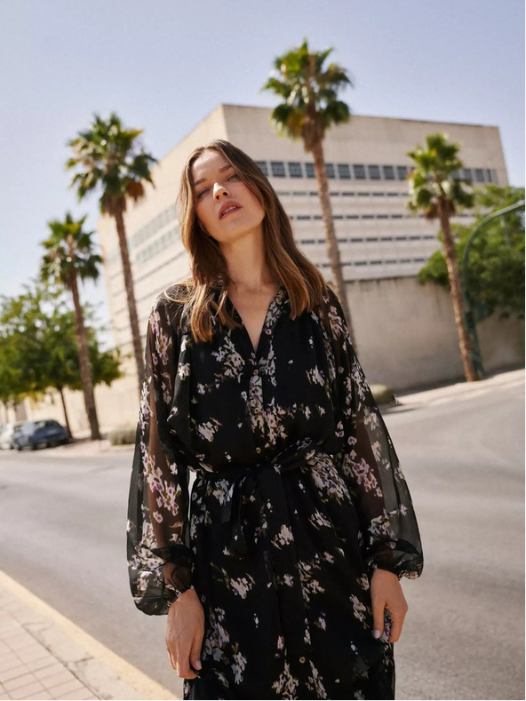 Moodo Rochie cu flori pentru femei Moodo