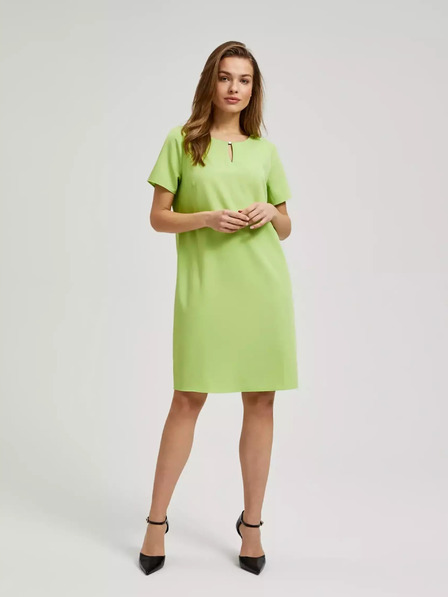 Moodo Rochie uni verde deschis Moodo