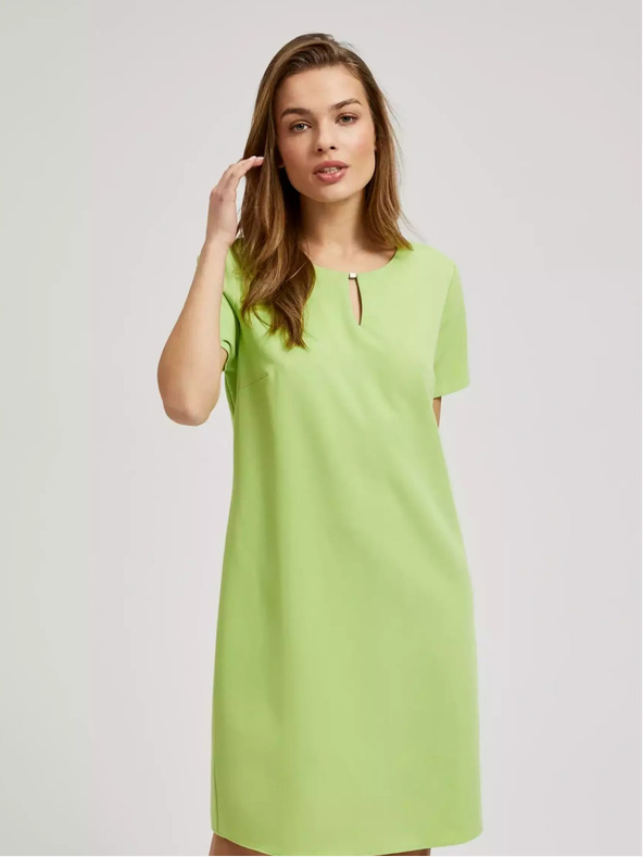 Moodo Rochie uni verde deschis Moodo