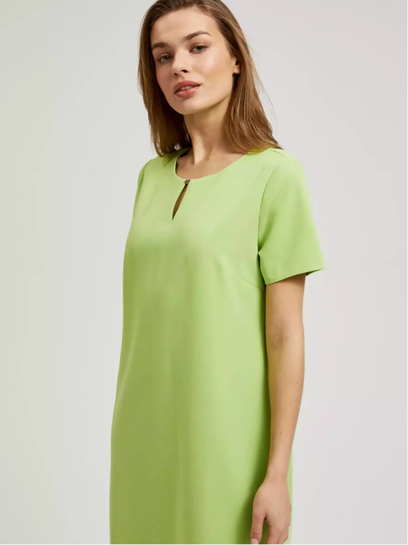 Moodo Rochie uni verde deschis Moodo