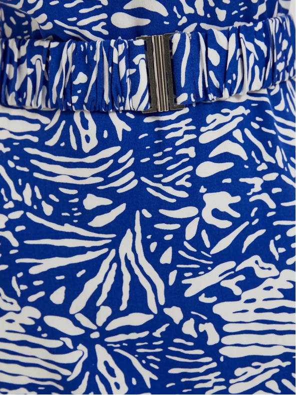 Moodo Rochie midi cu model albastru Moodo