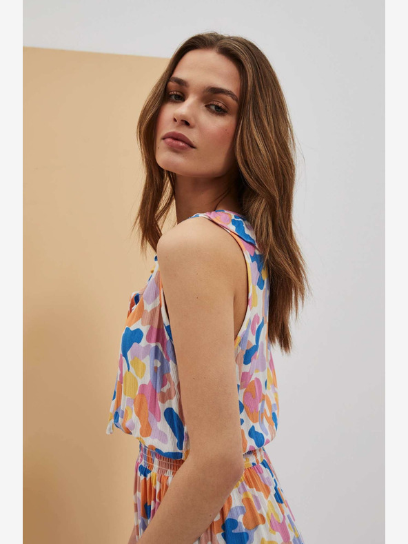 Moodo Rochie cu model crem Moodo