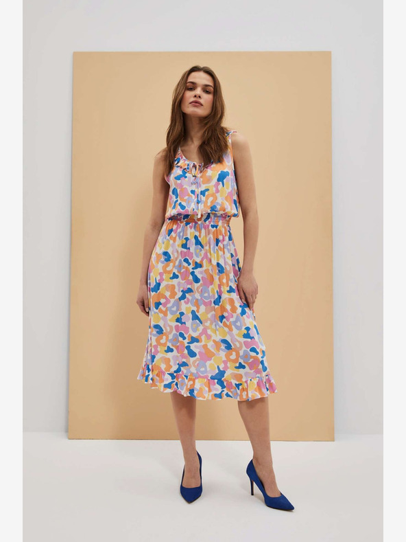 Moodo Rochie cu model crem Moodo