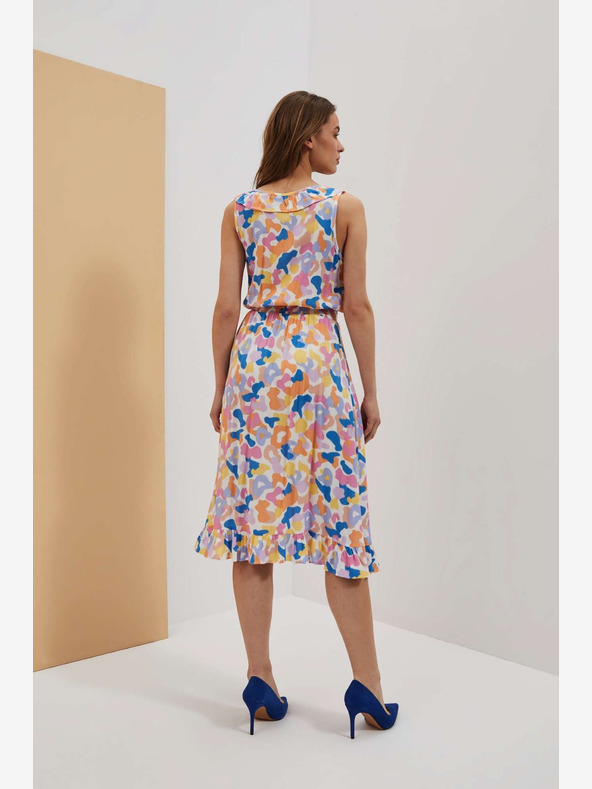 Moodo Rochie cu model crem Moodo