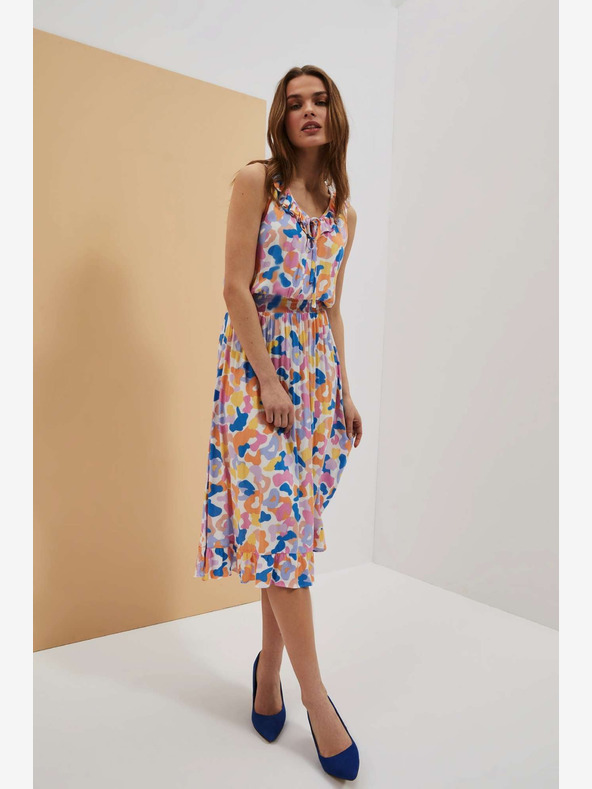 Moodo Rochie cu model crem Moodo