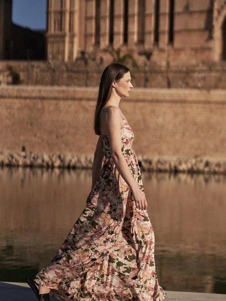 Moodo Rochie roz veche cu model Moodo