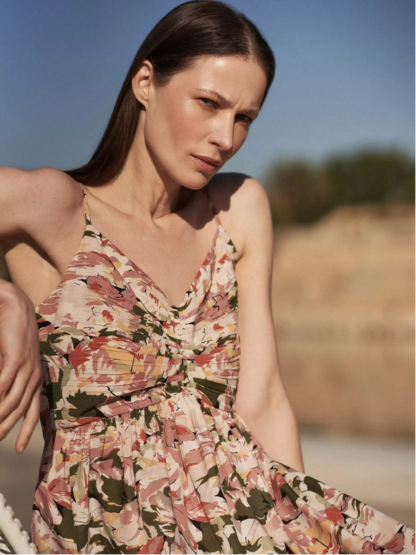 Moodo Rochie roz veche cu model Moodo