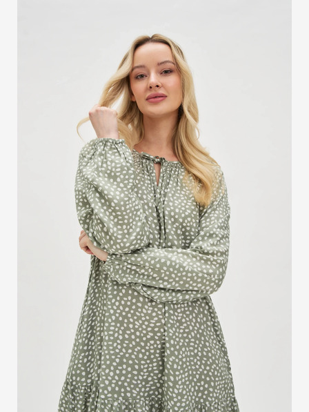 Moodo Rochie verde pentru femei Moodo