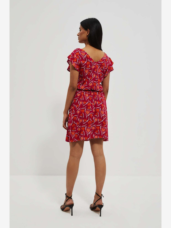 Moodo Rochie cu model roșu Moodo