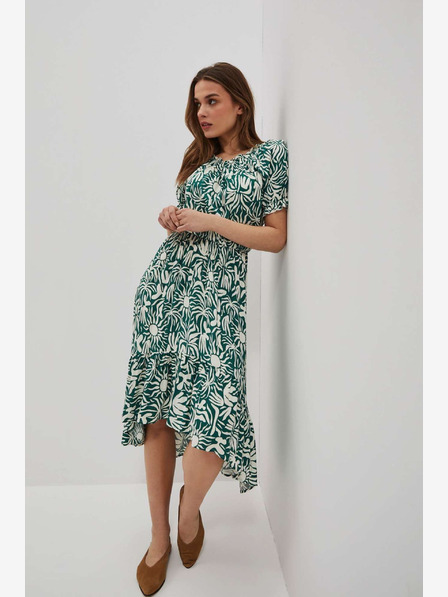 Moodo Rochie Moodo cu model verde