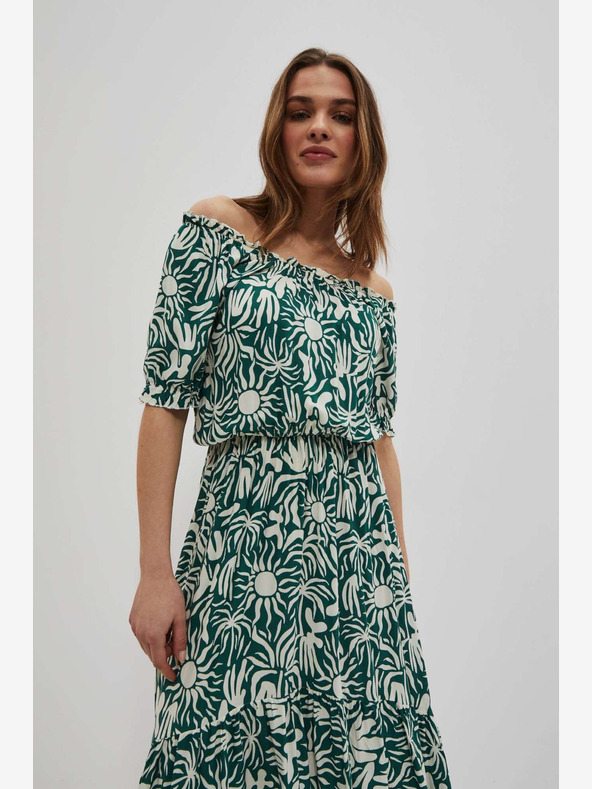 Moodo Rochie Moodo cu model verde