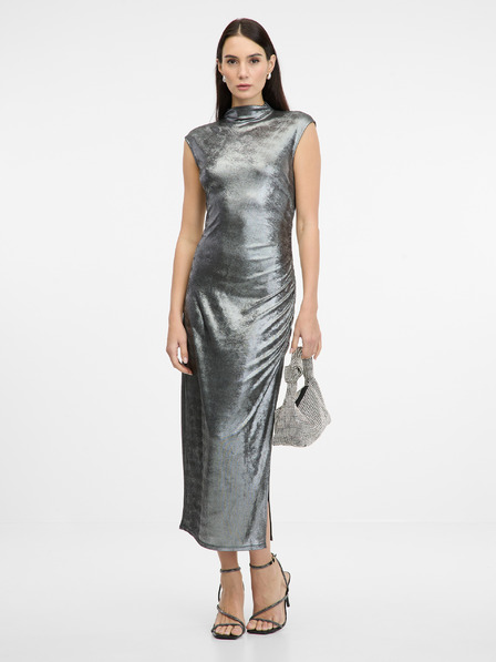 Orsay Rochie midi argintie pentru femei ORSAY