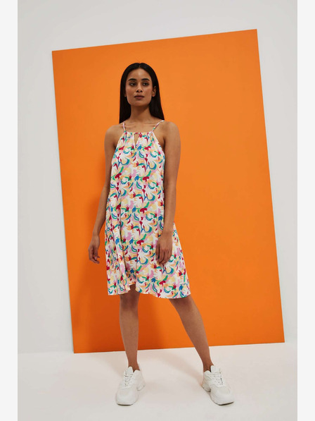 Moodo Rochie de vară fără bretele cu model Moodo