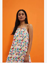 Moodo Rochie de vară fără bretele cu model Moodo