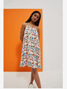 Moodo Rochie de vară fără bretele cu model Moodo