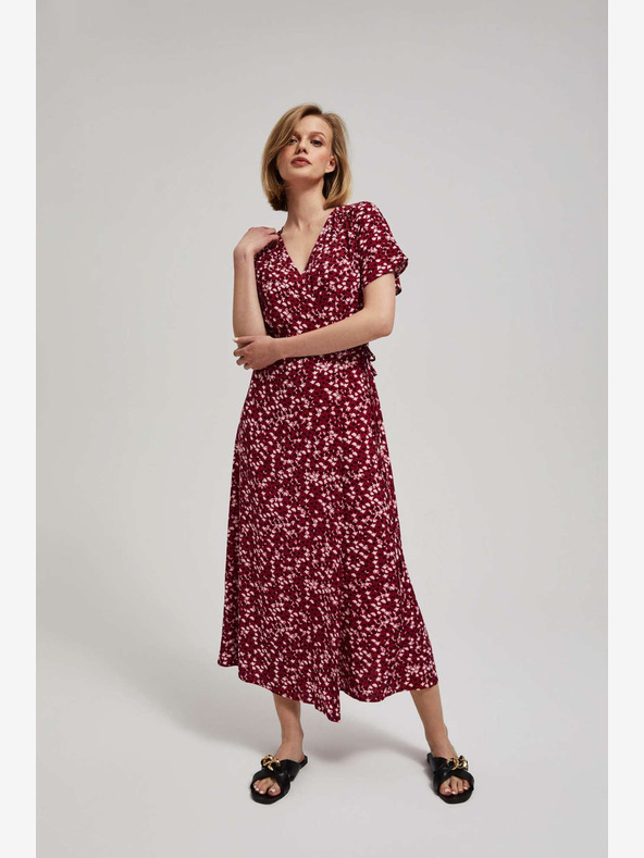 Moodo Rochie maxi roz închis Moodo