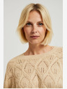 Moodo Pulover pentru femei Moodo Beige