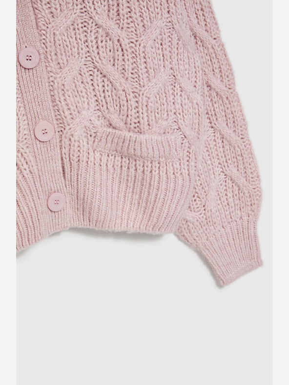 Moodo Cardigan de damă roz deschis Moodo