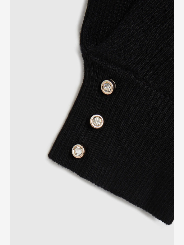 Moodo Pulover negru pentru femei Moodo