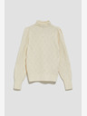 Moodo Pulover crem pentru femei Moodo