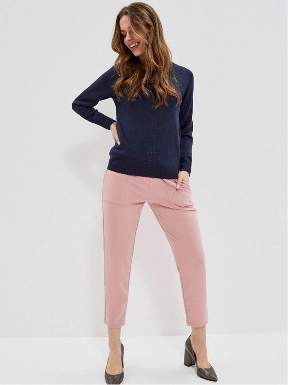 Moodo Pulover albastru închis pentru femei Moodo