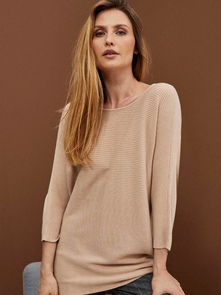 Moodo Pulover pentru femei Moodo Beige