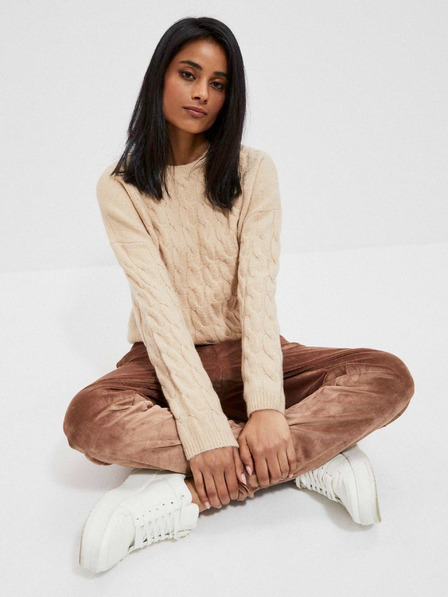 Moodo Pulover pentru femei Moodo Beige