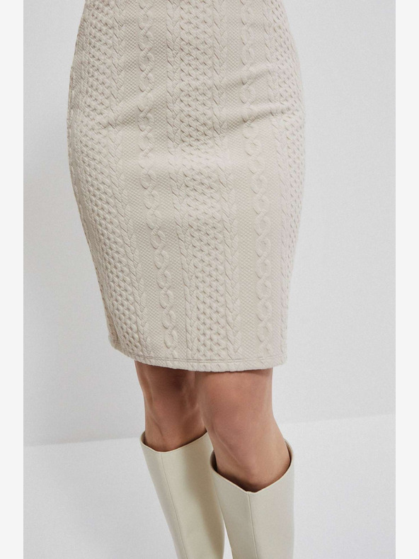 Moodo Fustă pentru femei Moodo Beige