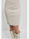 Moodo Fustă pentru femei Moodo Beige