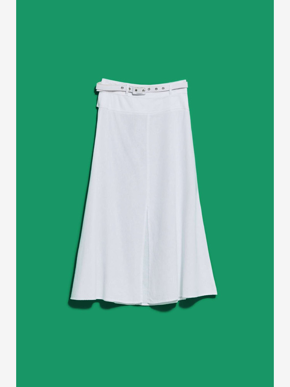 Moodo Fustă albă de damă Moodo