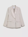 Moodo Blazer de damă bej Moodo