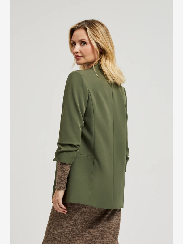 Moodo Jachetă verde pentru femei Moodo