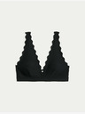 Marks & Spencer Top de bikini cu decolteu căptușit Marks & Spencer negru