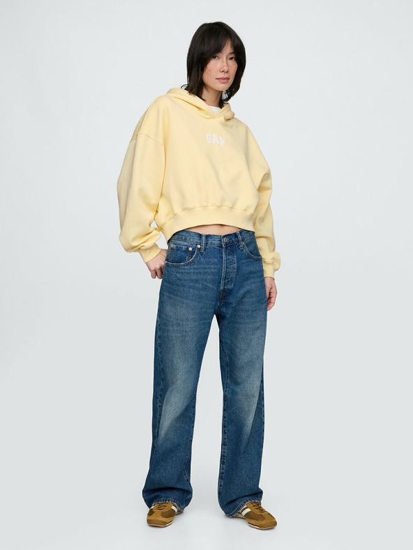 GAP Hanorac cu glugă Logo Cropped GAP