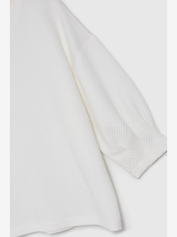 Moodo Hanorac alb pentru femei Moodo