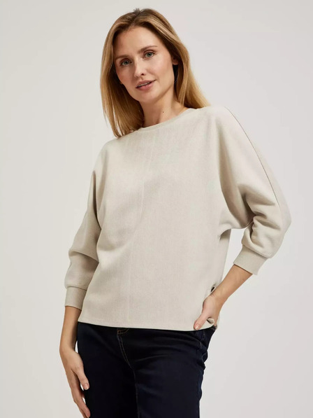 Moodo Sweatshirt Moodo bej, pentru femei