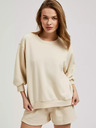 Moodo Sweatshirt Moodo bej, pentru femei