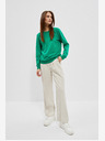 Moodo Hanorac verde pentru femei Moodo