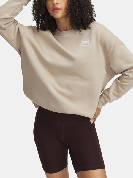 Under Armour Tricou pentru femei Under Armour UA Icon Fleece OS Crew