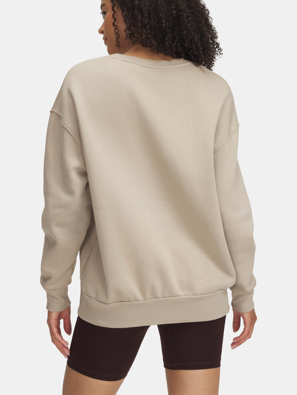 Under Armour Tricou pentru femei Under Armour UA Icon Fleece OS Crew