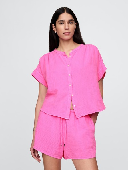GAP Cămașă din muselină oversize GAP