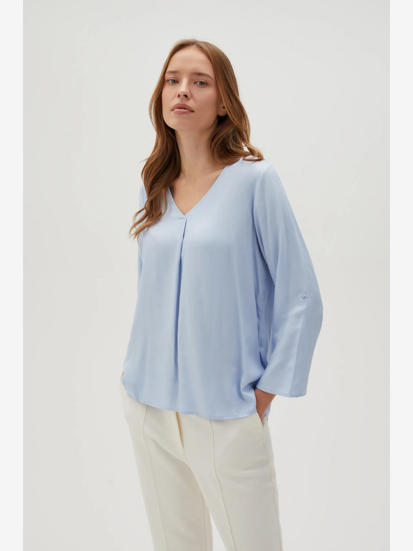 Moodo Bluză de damă albastru deschis Moodo